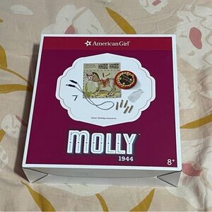 NIB American Girl Beforever Molly Birthday Accessories